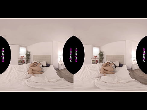 ❤️ PORNBCN VR दोन तरुण लेस्बियन 4K 180 3D व्हर्च्युअल रिअॅलिटीमध्ये खडबडीत जागे झाले जिनिव्हा बेलुची कॅटरिना मोरेनो गुदद्वारासंबंधीचा अश्लील  ﹏